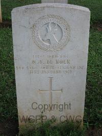 Dar Es Salaam War Cemetery - De Kock, W F